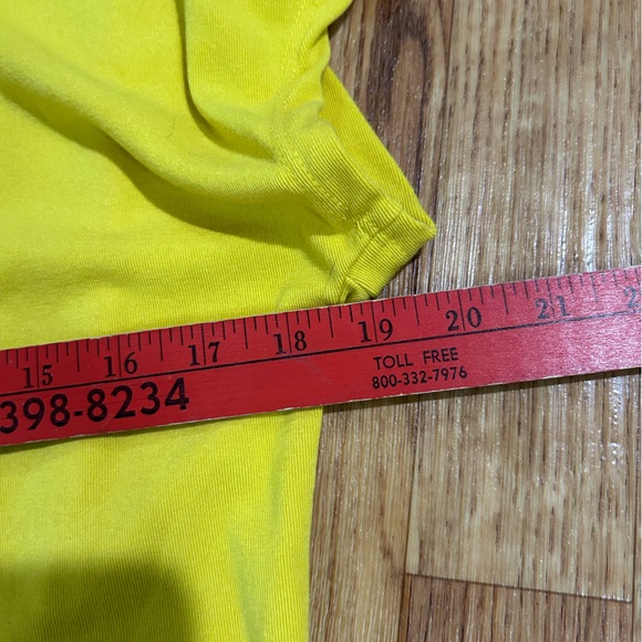 FREE PEOPLE Beach Rosalia Low Open Back Mini Dress Mustard Yellow Large - Picture 9 of 10